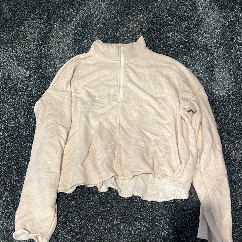 Like new! Aerie half zip sweatshirt!